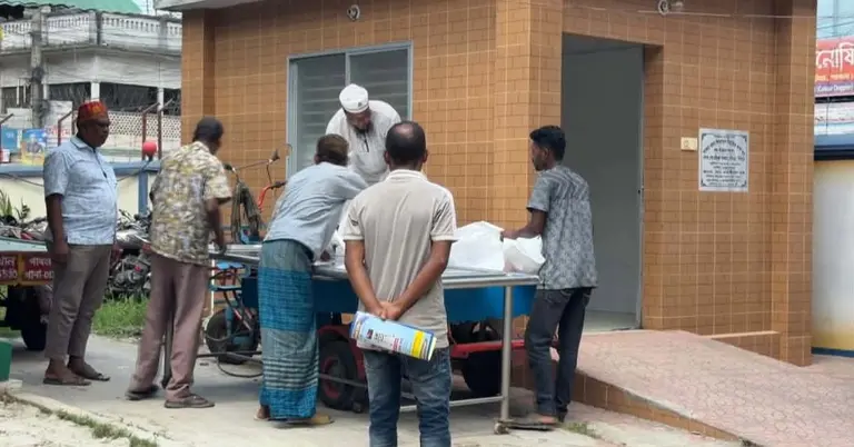 নিহতের মরদেহ